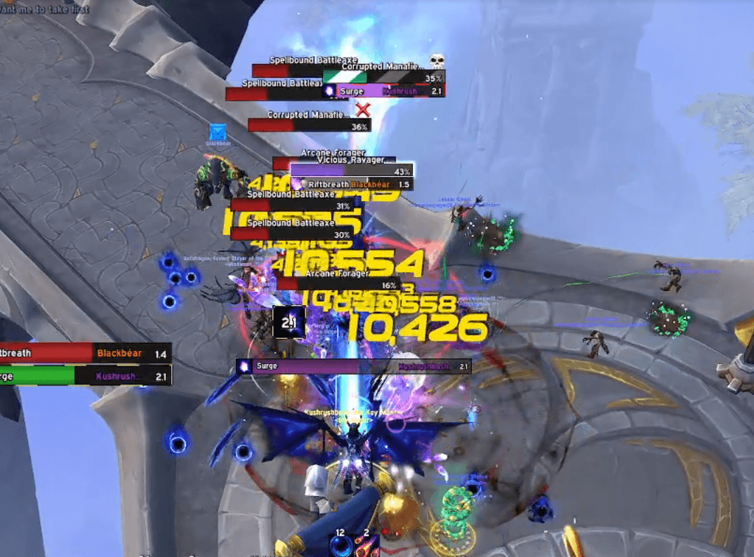 kushlul retail world of warcraft enemy nameplates UI addon